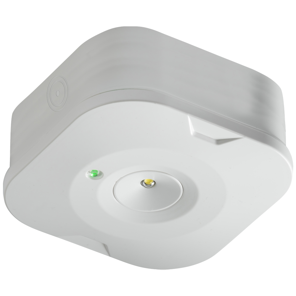 Knightsbridge 3W LED Emergency Surface Mounted Downlight Non-Maintained