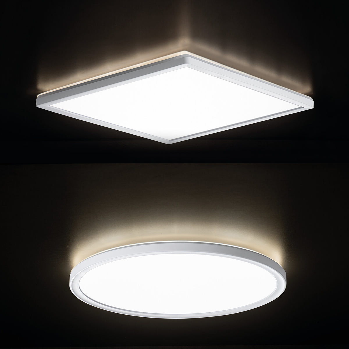 Kanlux AZPO Round Square Ceiling Mounted LED IP54 Weatherproof Outdoor Panel Light