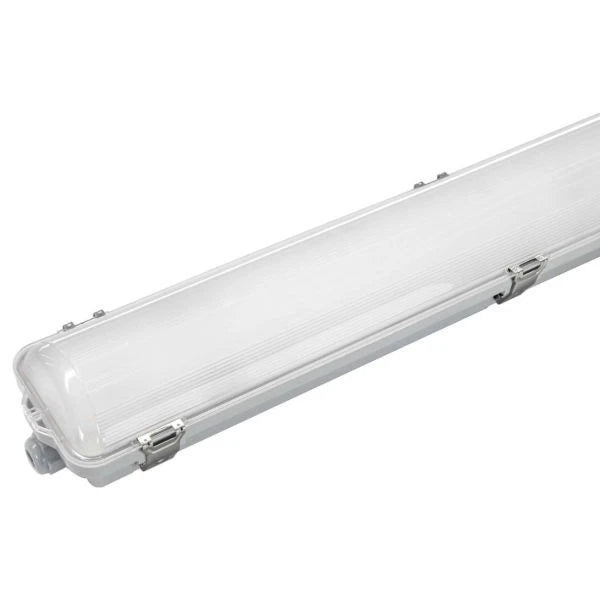LumiLife 5ft LED Batten Light 48W 6500K IP65 Waterproof Non Corrosive Tube 5800lm