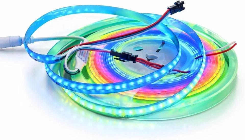 5M RGBIC COB LED Strip Light Kit 24V Smart App Control Colour Chasing Pixel Tape 420 LEDs/m for Gaming Bedroom TV Backlight Home Decor