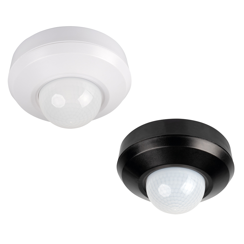 Kanlux SENTO-O PIR Motion Sensor  IP44 - Triple Infrared Detection, Universal Mounting, Available in Two Colours