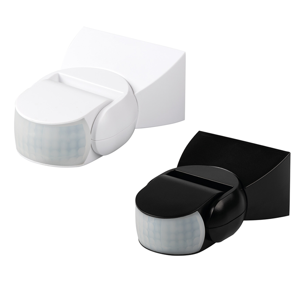 Kanlux ALER-N PIR Motion Sensor - IP65, 12m Range Available in Two Colours