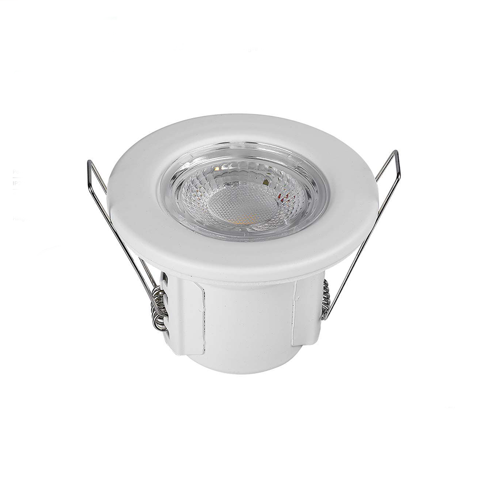 V-TAC Fire Rated Downlight VT-885 5W Dimmable LED Spotlight  IP65 with Samsung Chip – Available in Chrome, Nickel, White & Color Temperatures