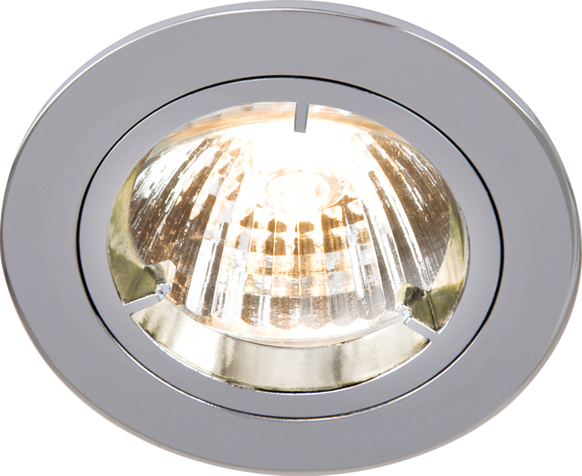 Knightsbridge IP20 230V GU10 Recessed Fixed Twist & Lock Downlight