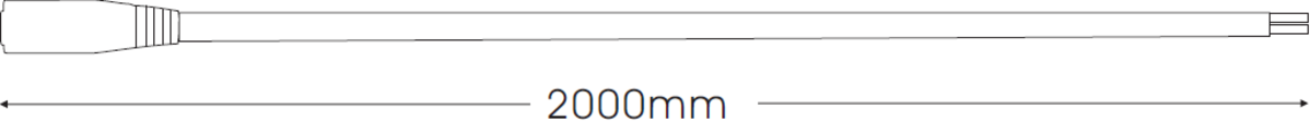 Knightsbridge Power Cable 2m