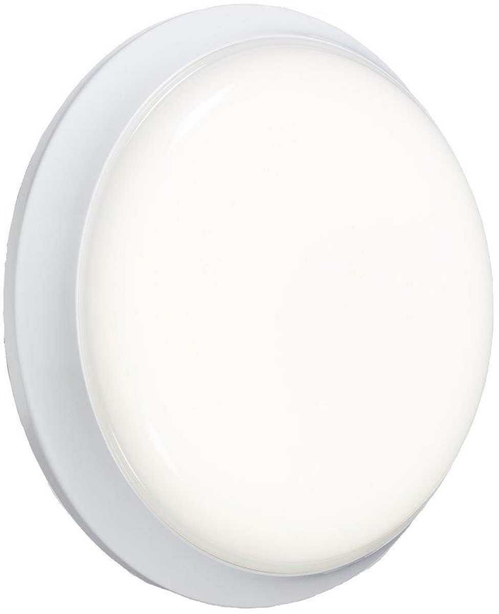 Knightsbridge Commercial 230V IP54 Round LED Ceiling Wall Bulkhead Light