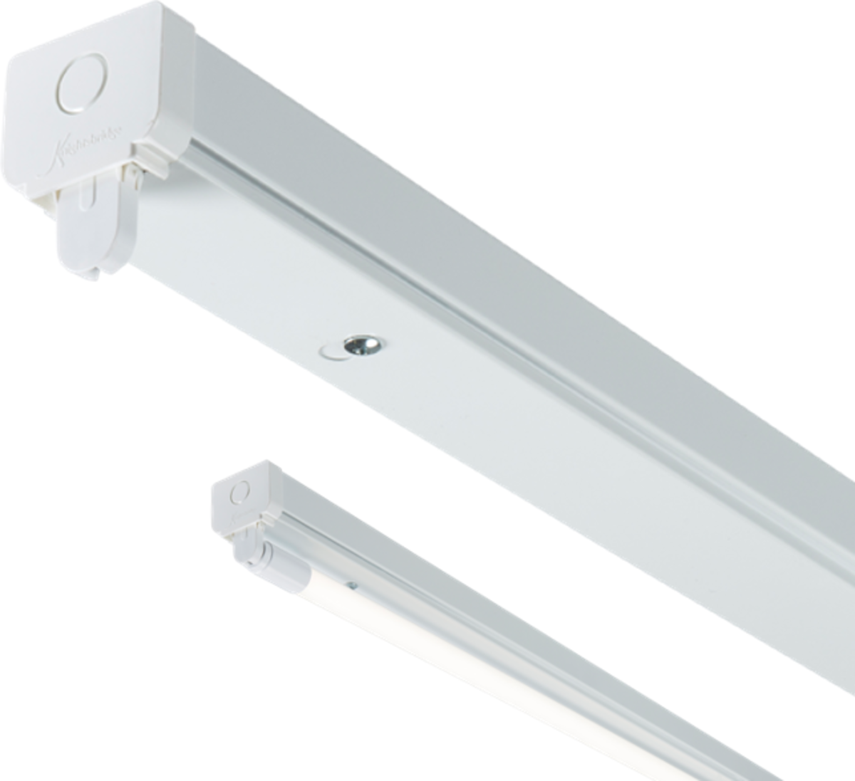 Knightsbridge 230V T8 Single LED-Ready Batten Fitting (without a ballast or driver)