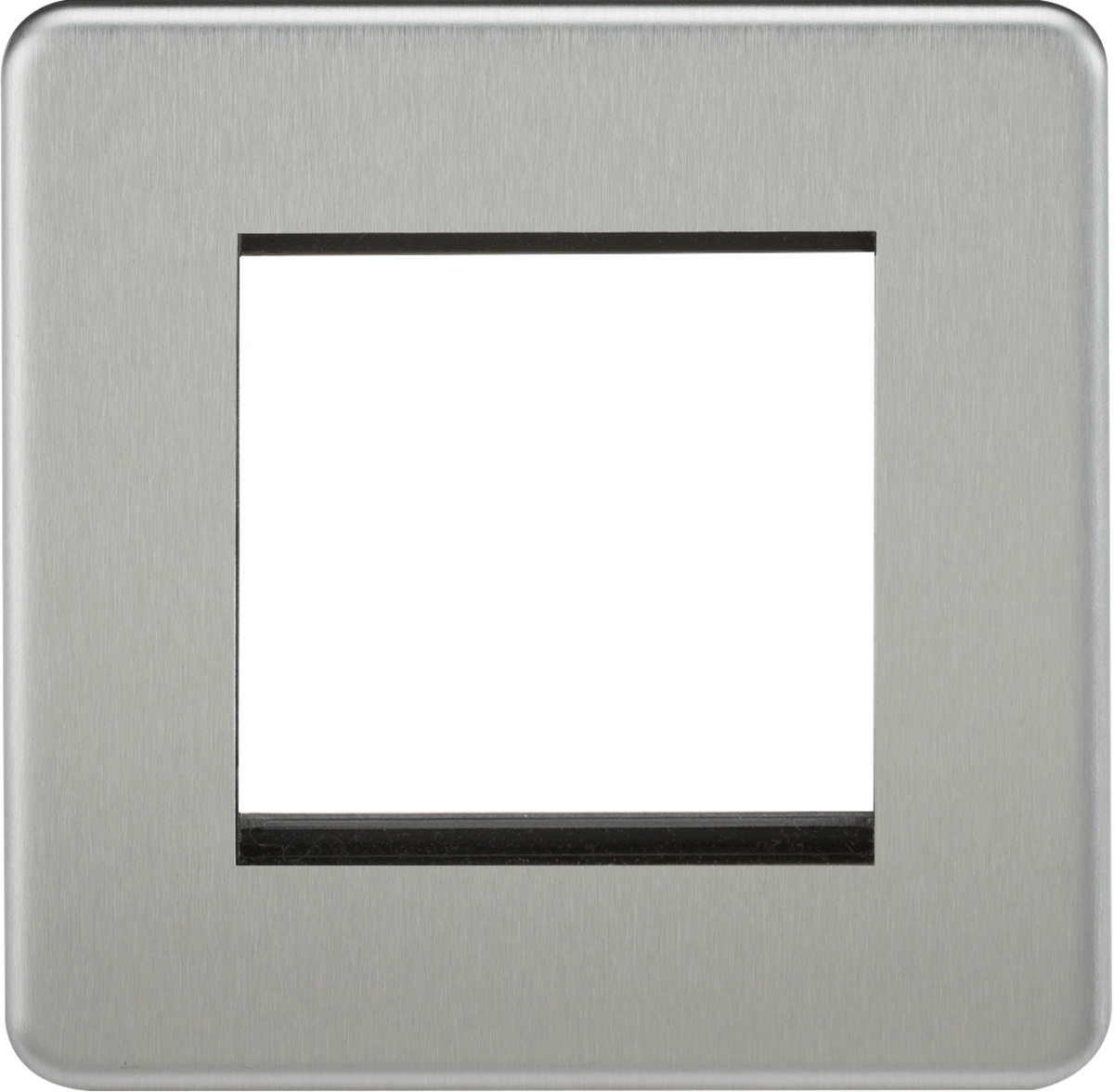 Knightsbridge Screwless 2G Modular Face Plate Frame Switch Socket