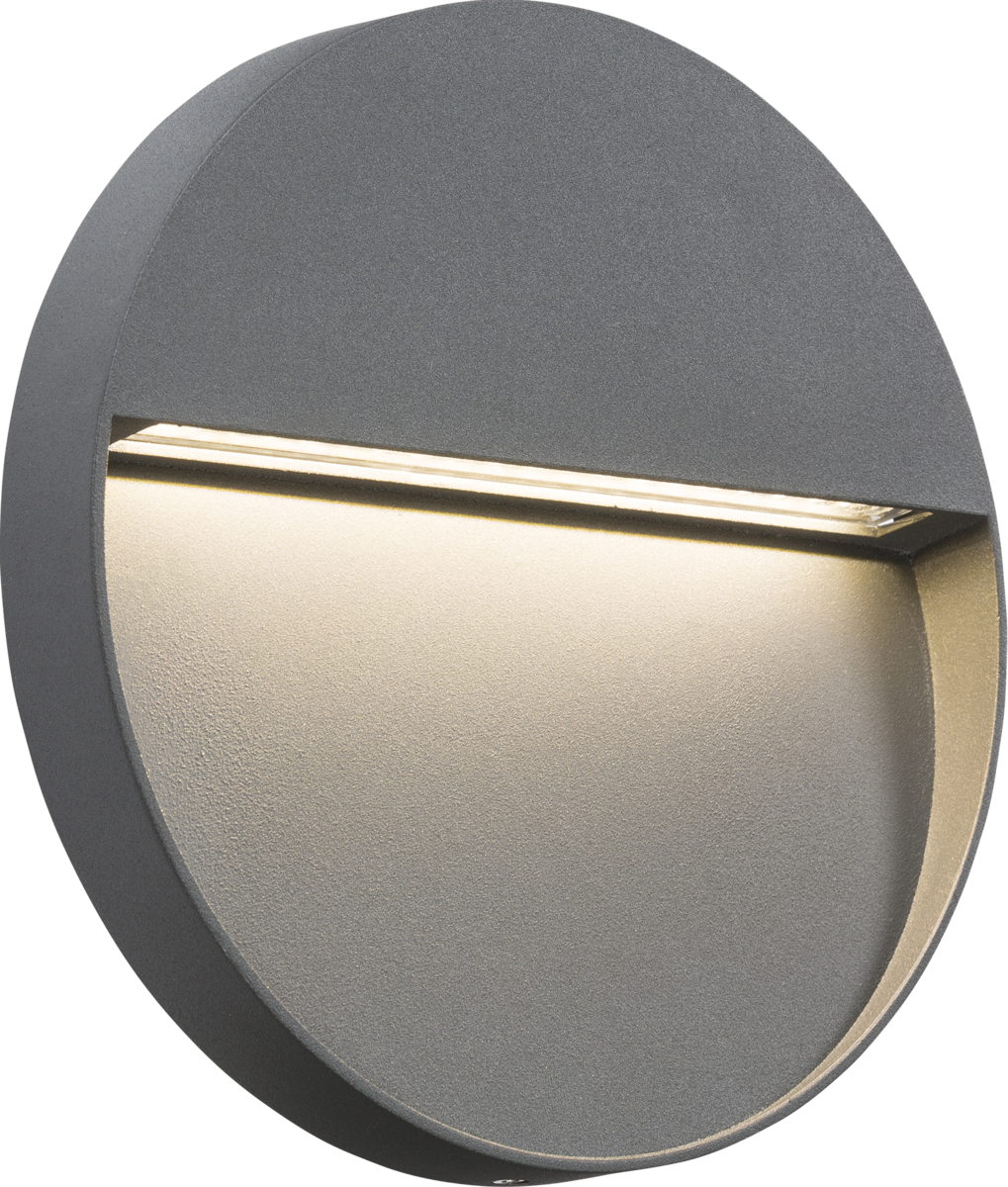 Knightsbridge 230V IP44 LED Round Wall/Guide Light