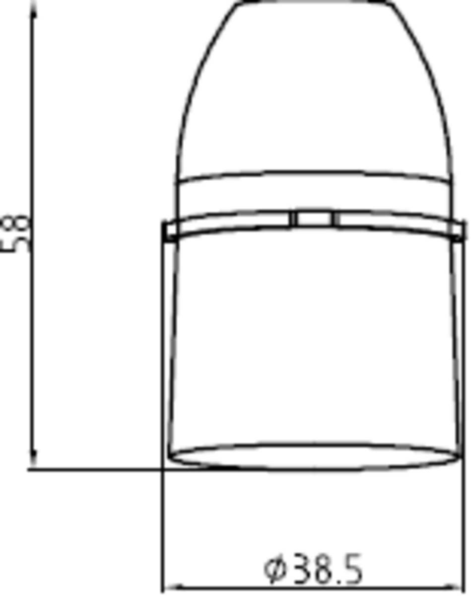 Knightsbridge T2 BC Cord Grip Lampholder