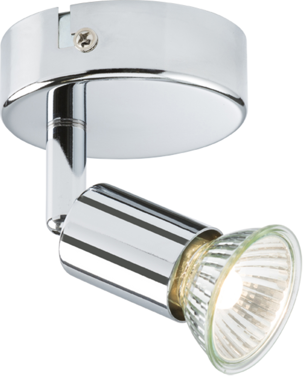 Knightsbridge Decorative 230V GU10  Spotlight -  Chrome