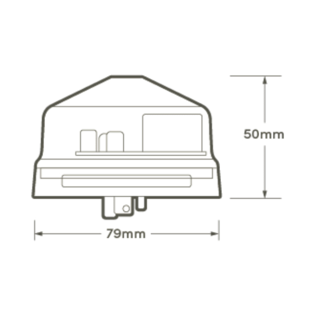 Hispec IP65 Photocell Dusk Dawn Sensor Outdoor Photocell Kit Head Light Switch NEMA