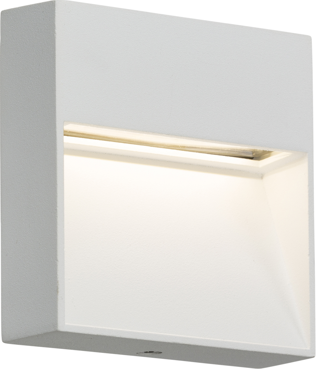 Knightsbridge 230V IP44 LED Square Wall/Guide light