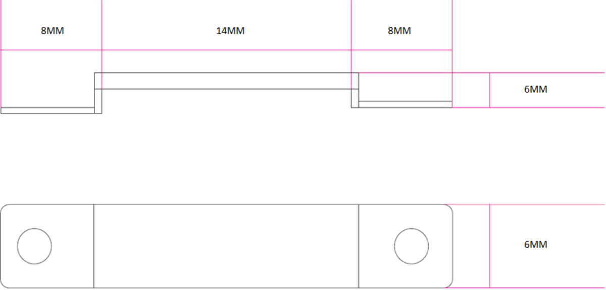 Knightsbridge Fixing Kit for IP LED Flex 14mm