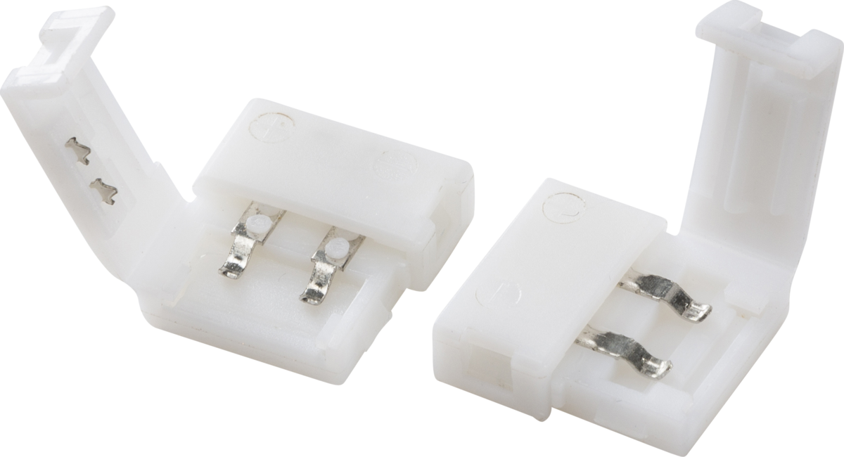 Knightsbridge 12V / 24V LED Flex Connector - Pack of 2 - Single Colour