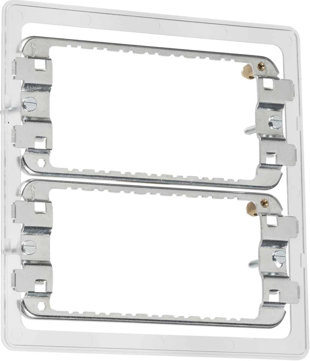 Knightsbridge Grid Mounting Frame For Screwless Face Plates