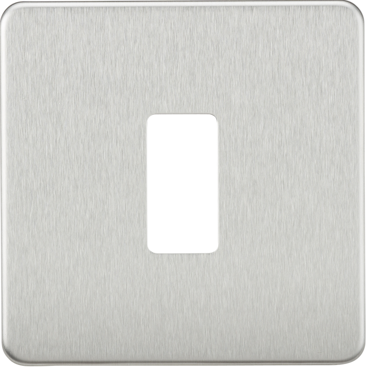 Knightsbridge Grid Modular Faceplate For Screw;ess Switches and Sockets Range