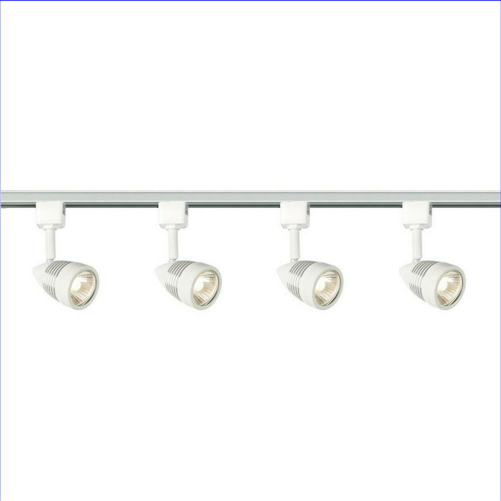 Knightsbridge 1M - 5M 230V GU10 Single Circuit Track Spot Light Kitchen Shop Retail Display