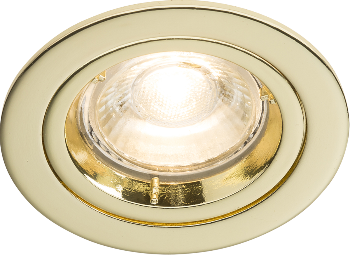 Knightsbridge IP20 230V GU10 Recessed Fixed Twist & Lock Downlight