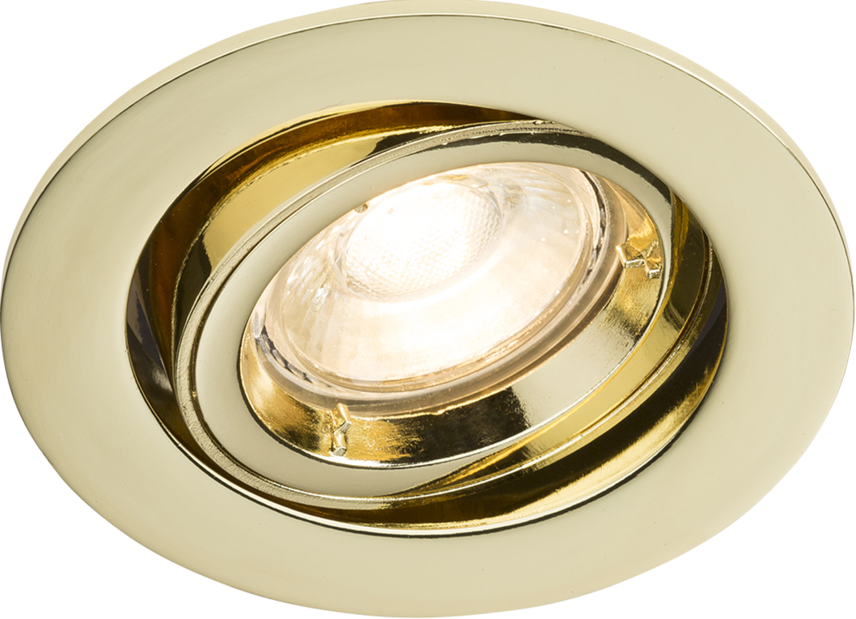 Knightsbridge IP20 230V GU10 Recessed Tilt Twist & Lock Downlight