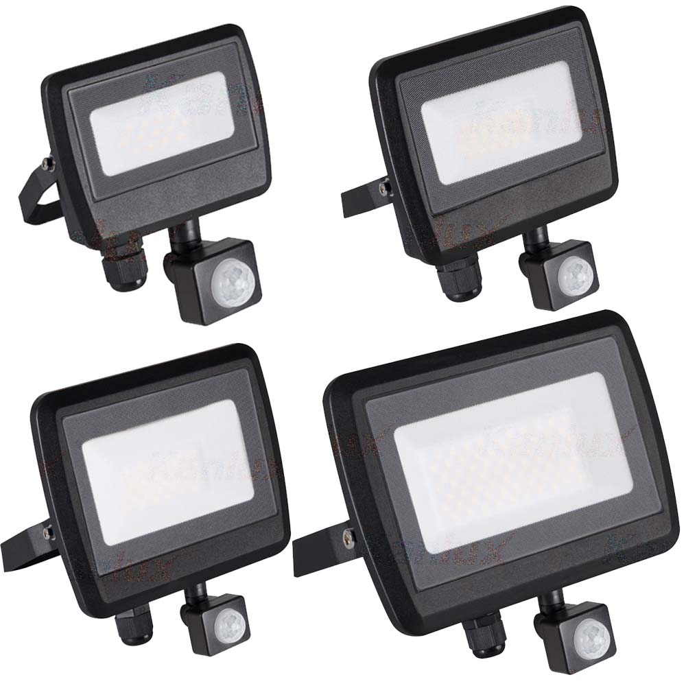 Kanlux ANTEM LED Floodlight Outdoor Garden Garage Light - IP44 PIR Motion Sensor