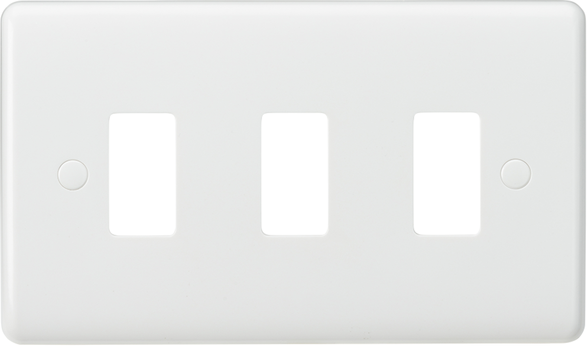 Knightsbridge Curved Edge Grid Modular Faceplates