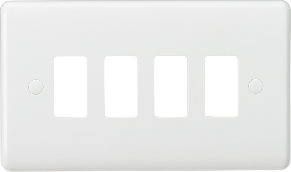 Knightsbridge Curved Edge Grid Modular Faceplates