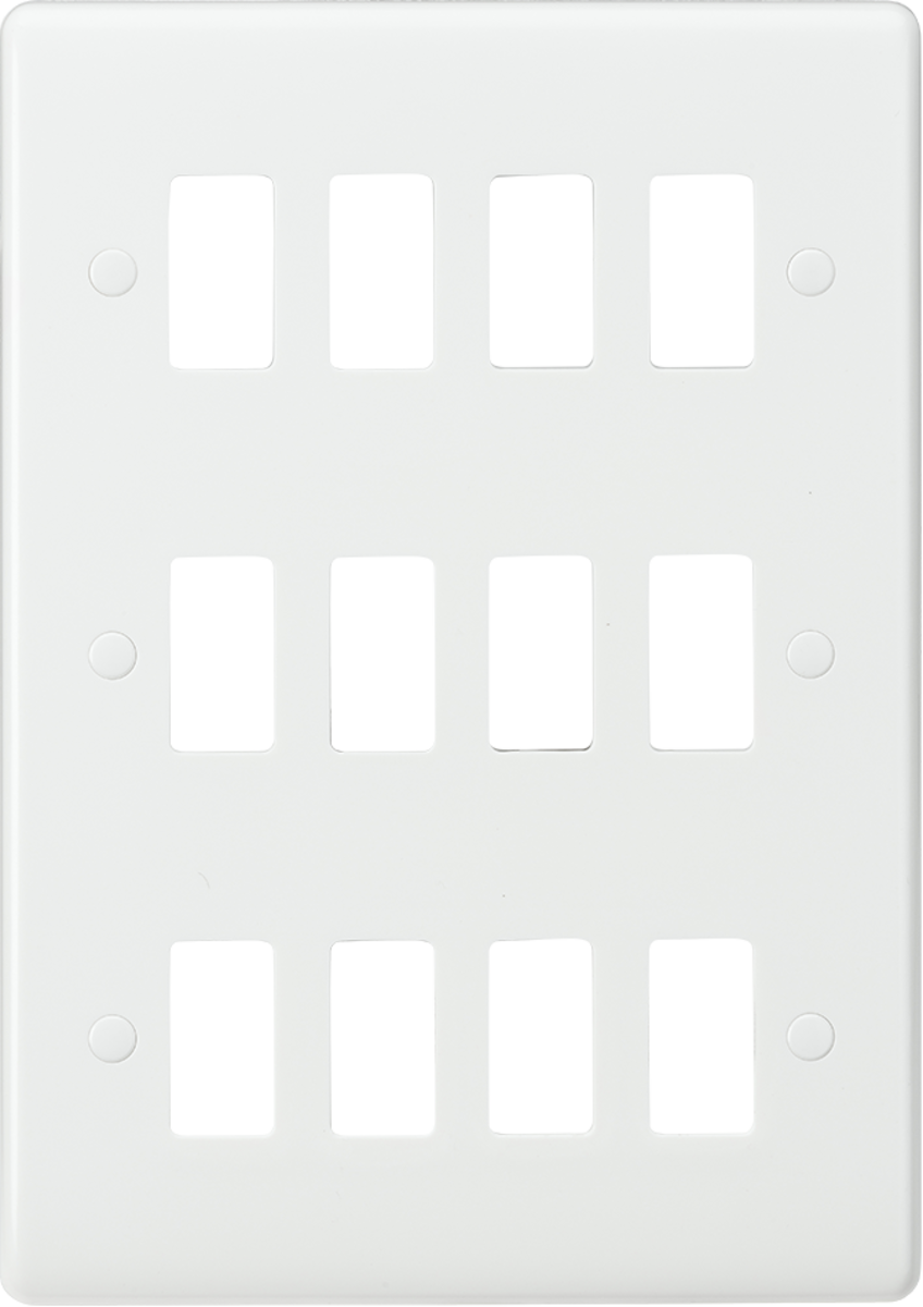 Knightsbridge Curved Edge Grid Modular Faceplates