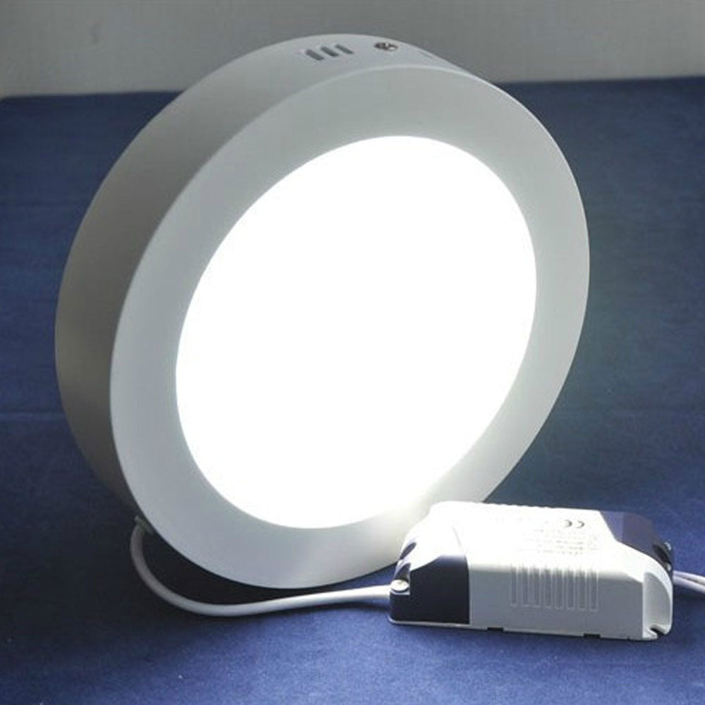 LED Ceiling Surface Round Panel Down Light Bathroom Kitchen Living Room Bright - Bright, Energy Efficient Illumination