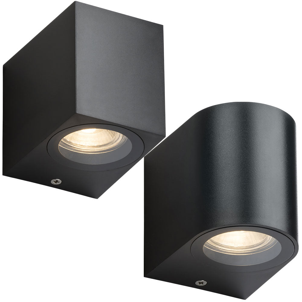 Knightsbridge ALANA IP65 Waterproof Outdoor GU10 LED Wall Down Light Fitting Non Corrosive