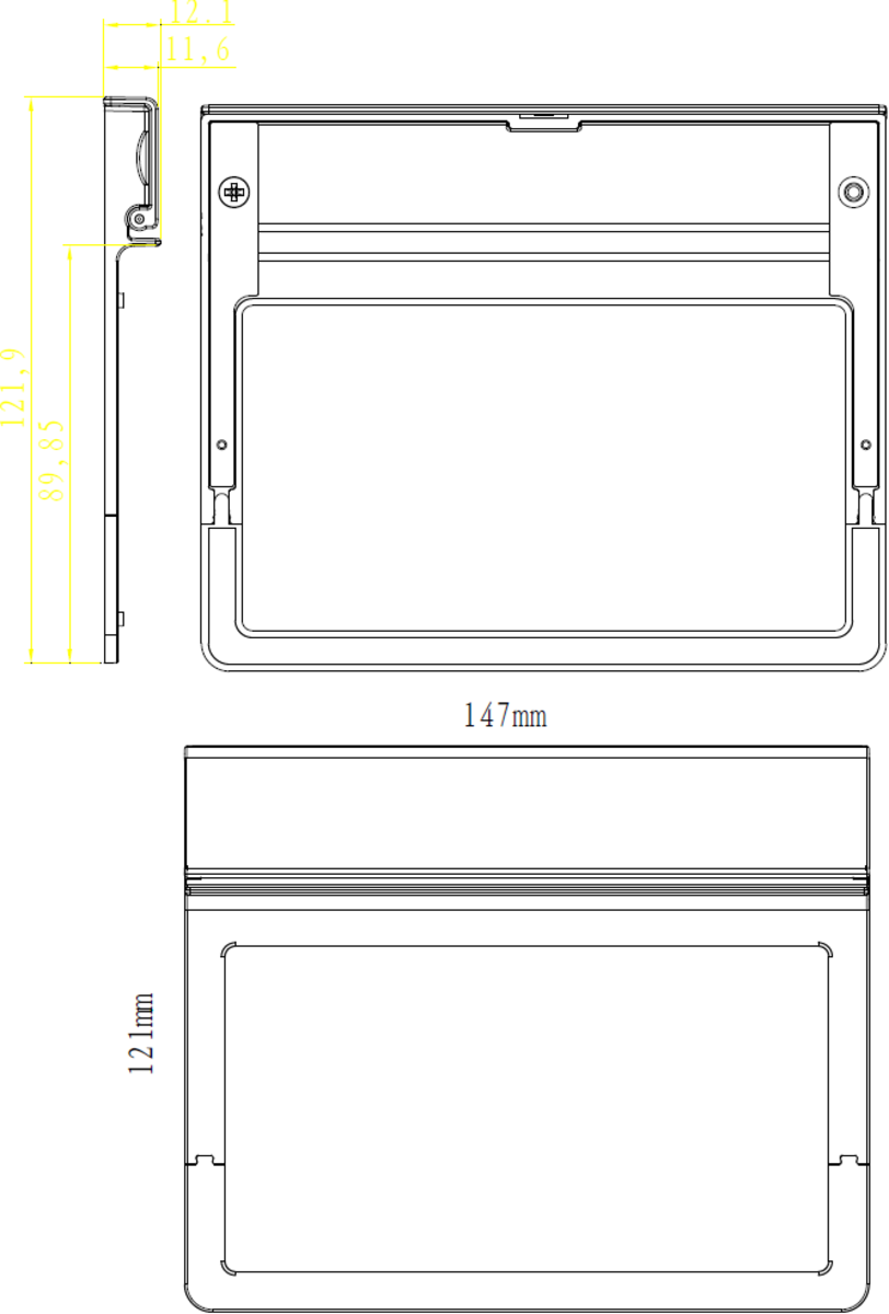 Knightsbridge 2G Fold Away Phone Holder