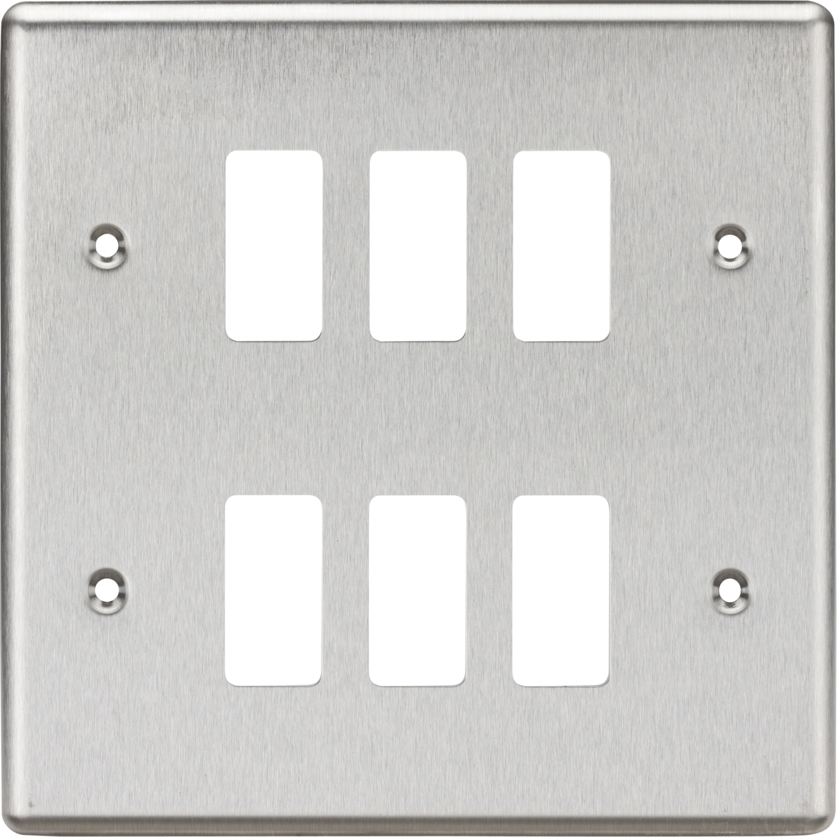 Knightsbridge Grid Faceplate - Rounded Edge