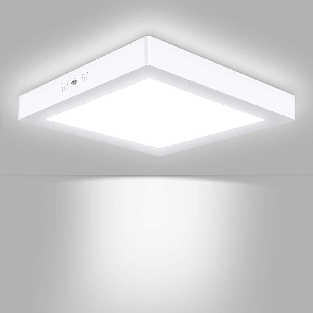 18W 24W LED Square Surface Ceiling Panel Light Living Room Kitchen Energy Saving