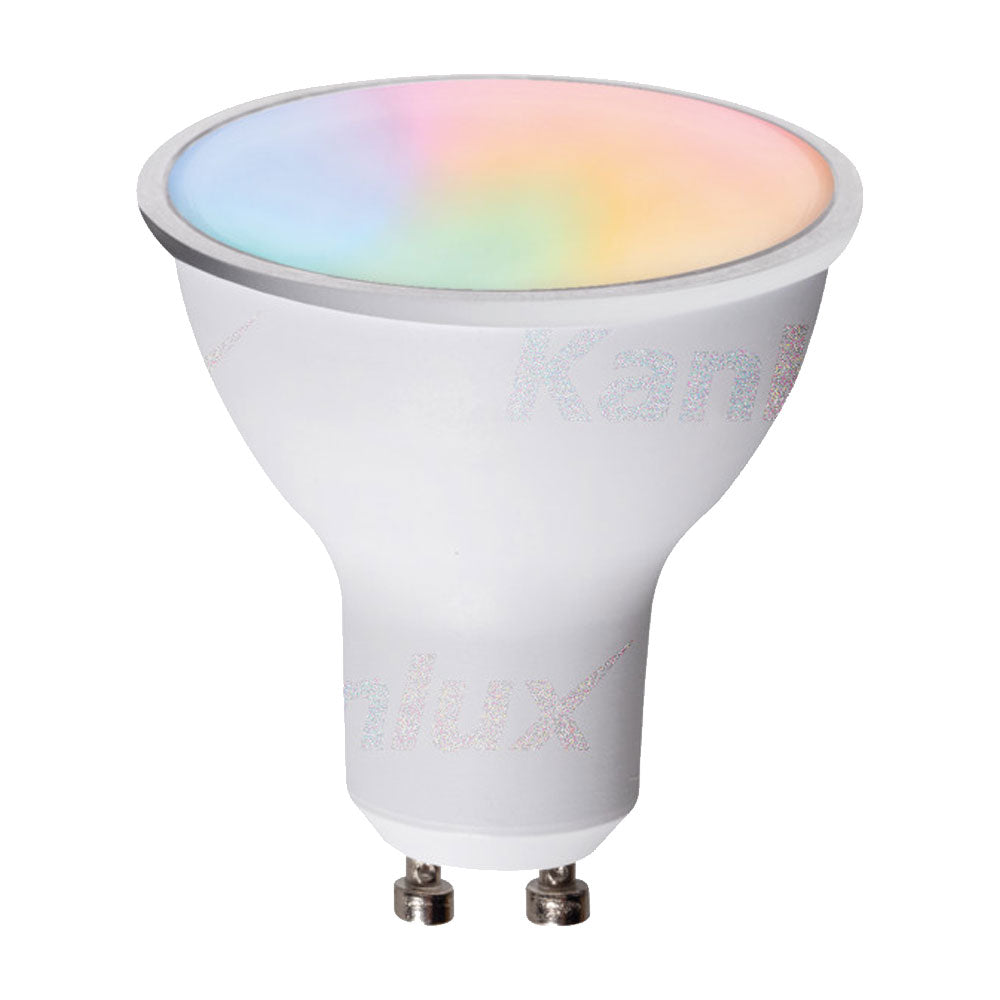 Kanlux Smart Colour Changing LED GU10 Spot Light Bulb RGB