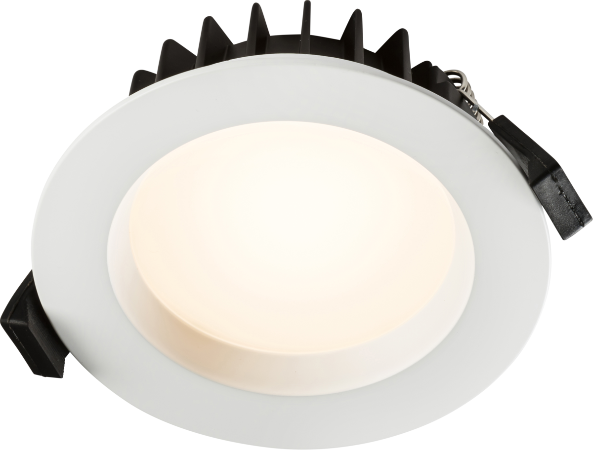 Knightsbridge 230V IP44 12W RGB and CCT Wi-Fi Downlight