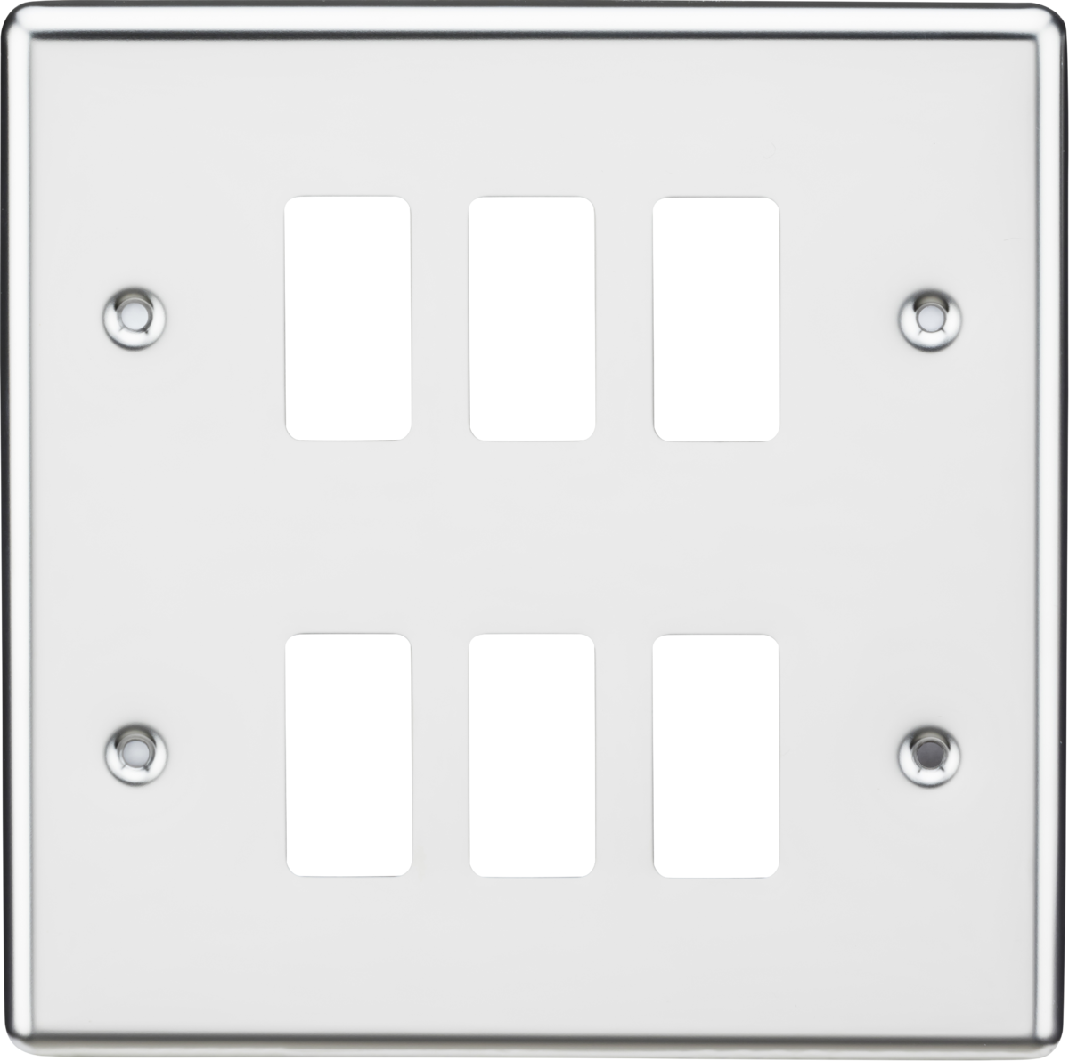 Knightsbridge Grid Faceplate - Rounded Edge