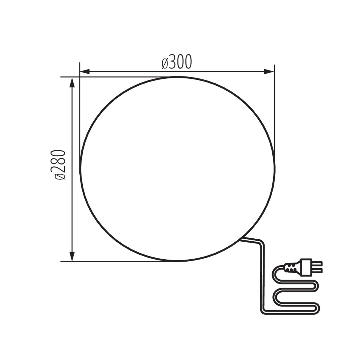 Kanlux STONO IP65 Garden Stone Shape E27 Decorative Light Fitting