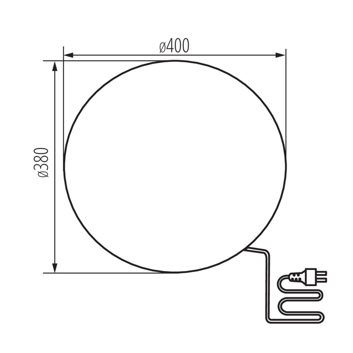 Kanlux STONO IP65 Garden Stone Shape E27 Decorative Light Fitting