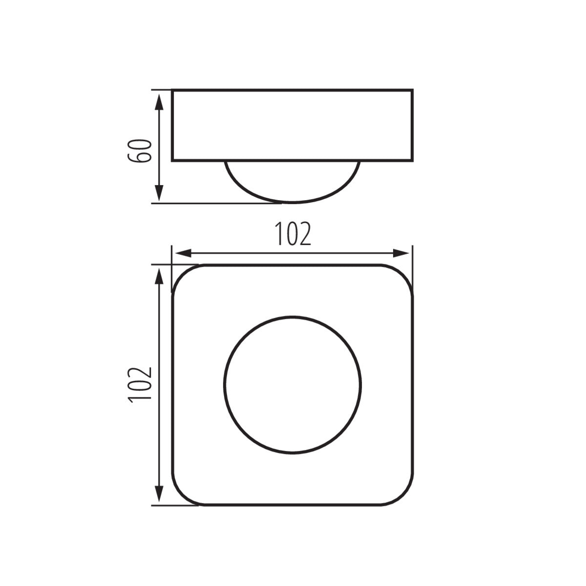 Kanlux SENTO Occupancy Sensor 360 PIR Motion Light Switch Presence Detection Movement Indoor