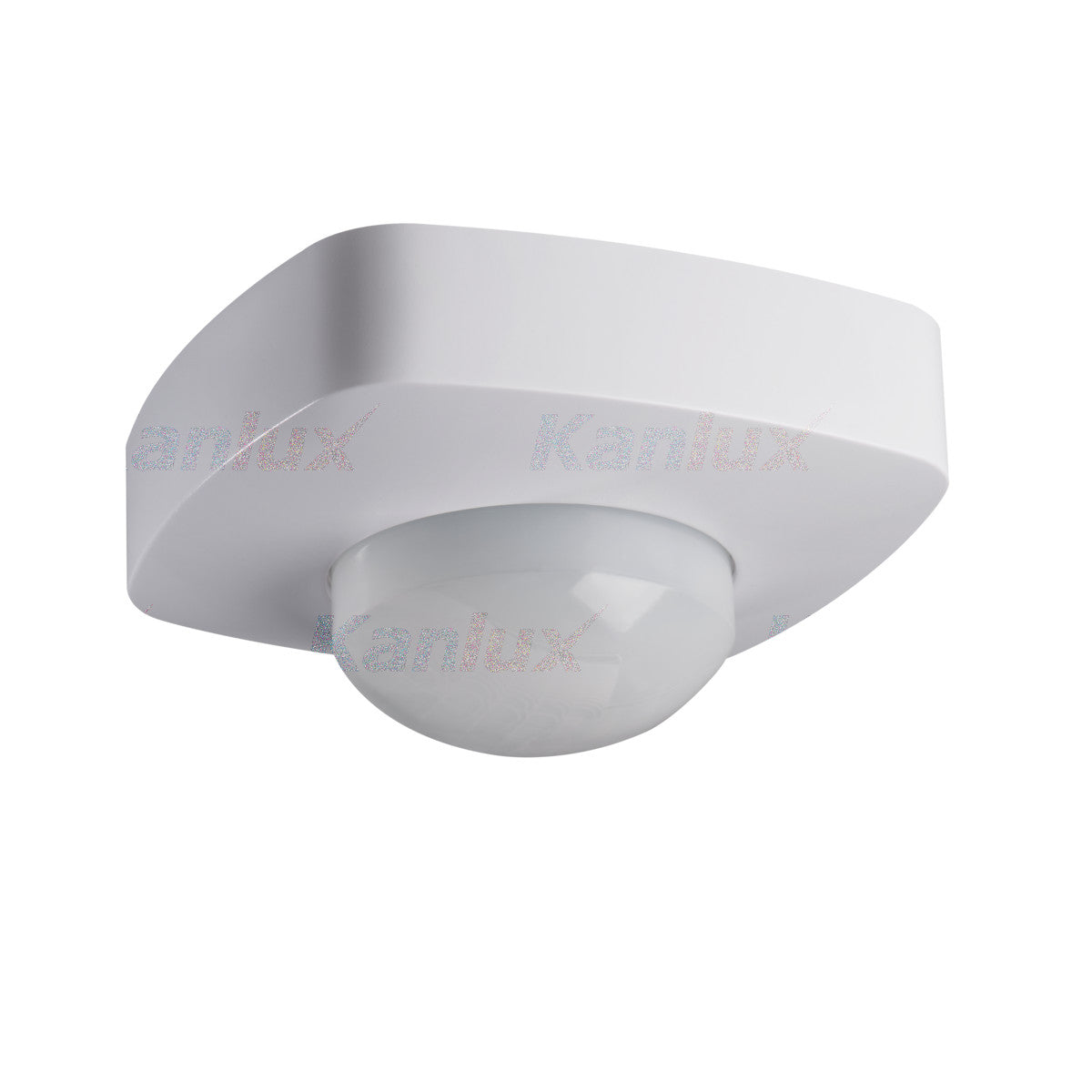 Kanlux SENZO 10m Range White Surface Mount PIR Movement Ceiling Occupancy Motion Sensor