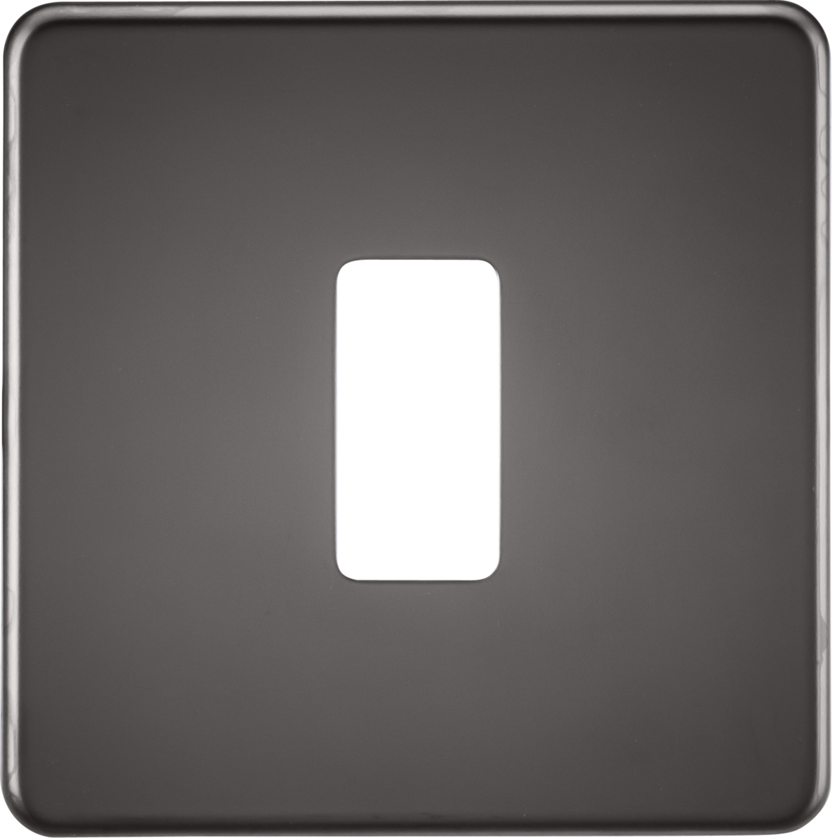 Knightsbridge Grid Modular Faceplate For Screw;ess Switches and Sockets Range