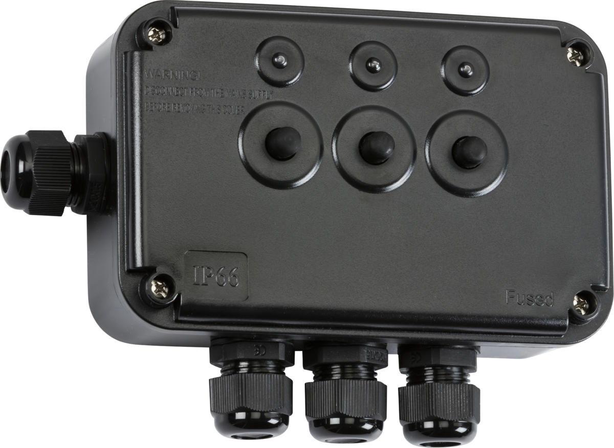 Knightsbridge IP66 13A 3G 5G Outdoor Waterproof Switch Box