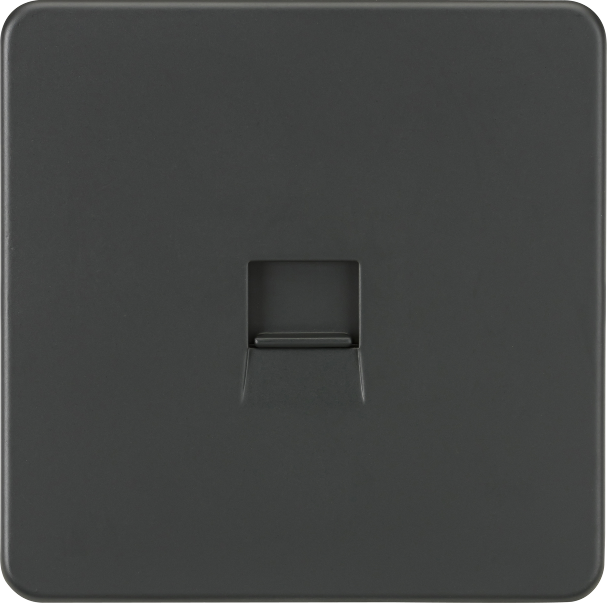 Knightsbridge Screwless Telephone Extension BT Type Socket Wall Plate