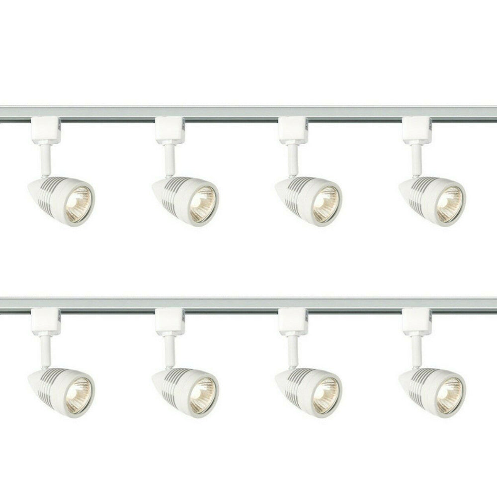 Knightsbridge 1M - 5M 230V GU10 Single Circuit Track Spot Light Kitchen Shop Retail Display