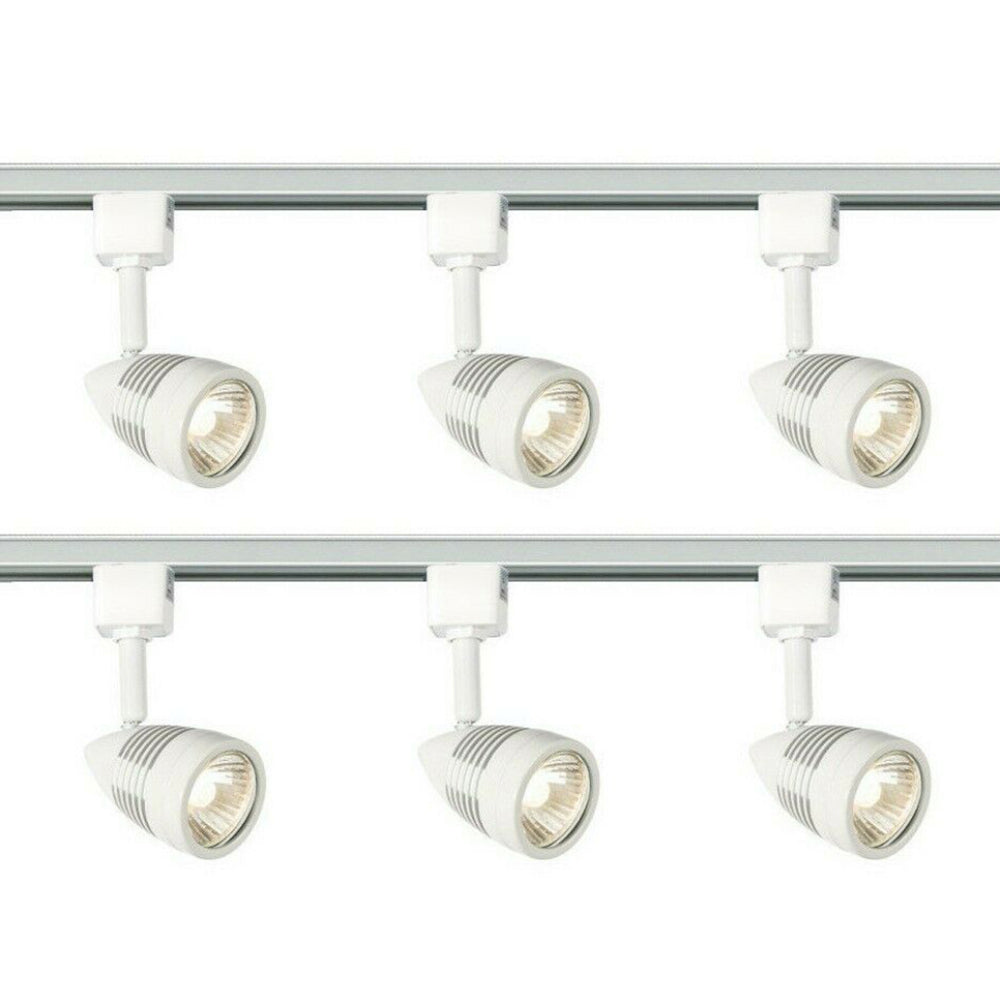 Knightsbridge 1M - 5M 230V GU10 Single Circuit Track Spot Light Kitchen Shop Retail Display