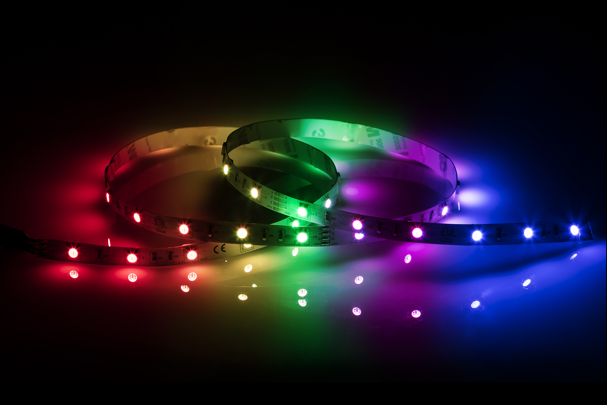 Knightsbridge 24V IP20 LED Flex Strip Tape RGB (30 metres roll)