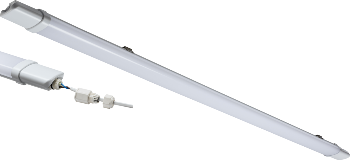 Knightsbridge TorlanECO Fast Fix 230V IP65 LED Batten Commercial Non Corrosive Tube Light