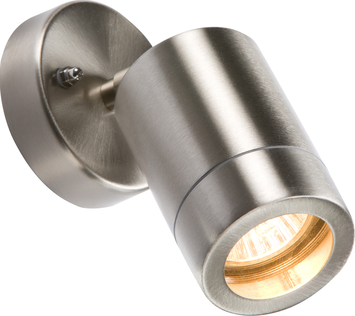 Knightsbridge 230V IP65 Stainless Steel GU10 Outdoor Wall Light