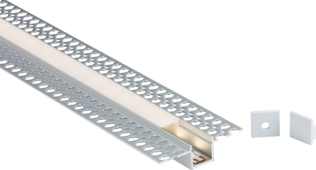 Knightsbridge 1M Aluminium Strip Tape Profile