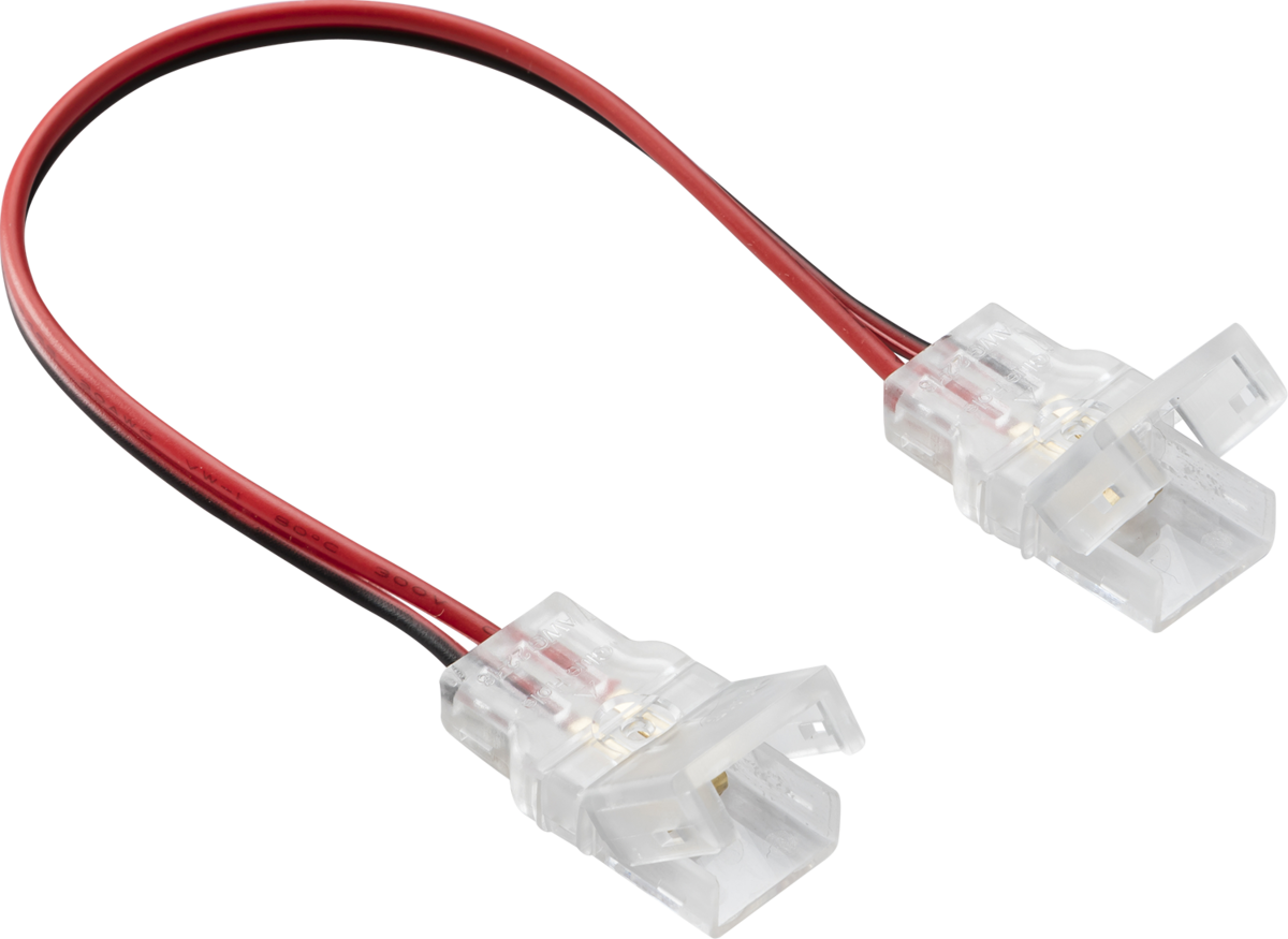 Knightsbridge 12V / 24V IP65 LED Flex Strip to Strip 150mm Connector - Single Colour